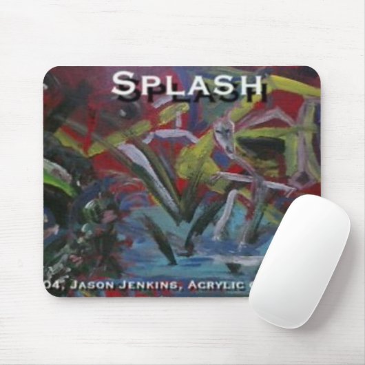 Splash Mousepad (Mit Mouse)