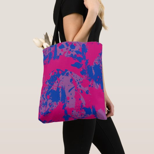 Splash of Color | Bisexual Pride Tasche (Von Nahem)