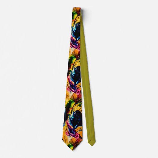 Splash of Color Men’s Tie Krawatte (Vorderseite)