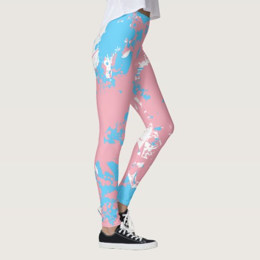 Splash of Color | Transgender Pride  Leggings (Rechts)