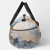 Splash of Gold shades of green blue Duffle Bag (Rechts)