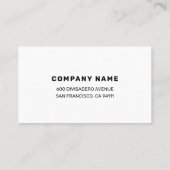 Splash of Lila and Pink Your Name & Title, ZEA Visitenkarte (Rückseite)