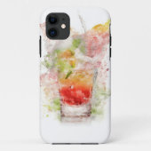 Splash of Refresh Cocktail Mobile Fall Case-Mate iPhone Hülle (Rückseite)