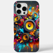 Splash of Speakers Case-Mate iPhone Hülle (Rückseite)