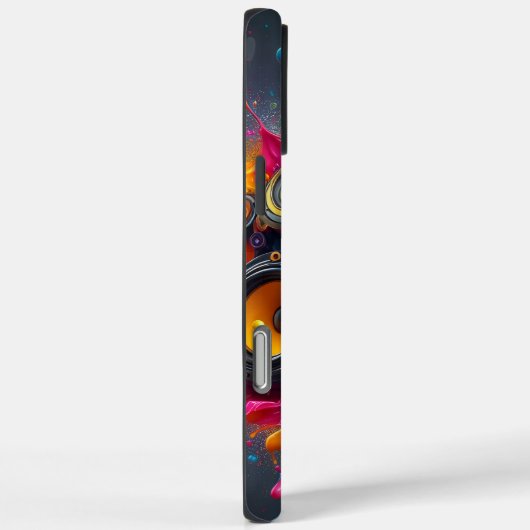 Splash of Speakers Case-Mate iPhone Hülle (Rückseite / Rechts)