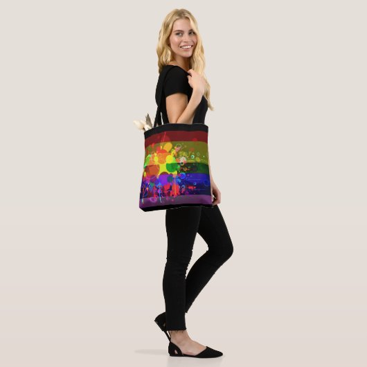 Splash Paint Design Ladys Bag Tasche (Am Model)