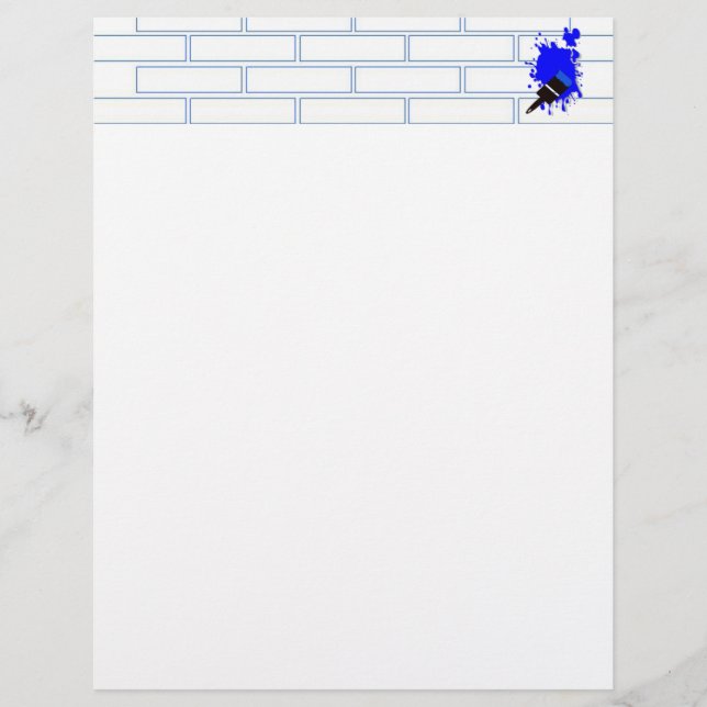 Splash Paint Letterhead (Vorderseite)