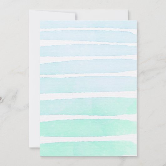 Splash Pool Party Geburtstag Einladung (Rückseite)