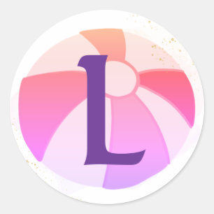 Splash Pool Party zum Geburtstag Runder Aufkleber