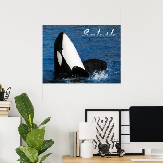 Splash Poster (Heimbüro)