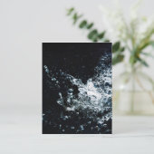 Splash Postkarte (Stehend Vorderseite)