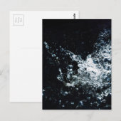 Splash Postkarte (Vorne/Hinten)