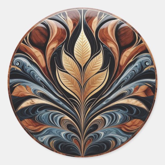 Splash Runder Aufkleber (Vorderseite)