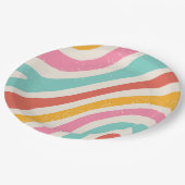 Splash & Serve - Perfektes Party-Papierplatine aus Pappteller (Schrägansicht)