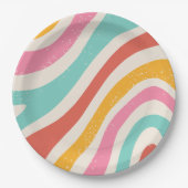 Splash & Serve - Perfektes Party-Papierplatine aus Pappteller (Vorderseite)