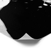 Splash Skull Poster (Ecke)