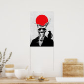 Splash Skull Poster (Küche)