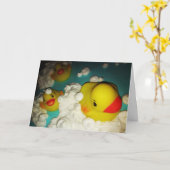 "Splash-Splash-Geburtstagskarte" Karte (Gelbe Blume)