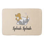 Splash Splash Hundbad matt Badematte (Vorderseite)