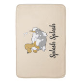 Splash Splash Hundbad matt Badematte (Vorderseite Vertikal)