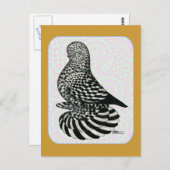 Splash Tumbler Colors Postkarte (Vorne/Hinten)