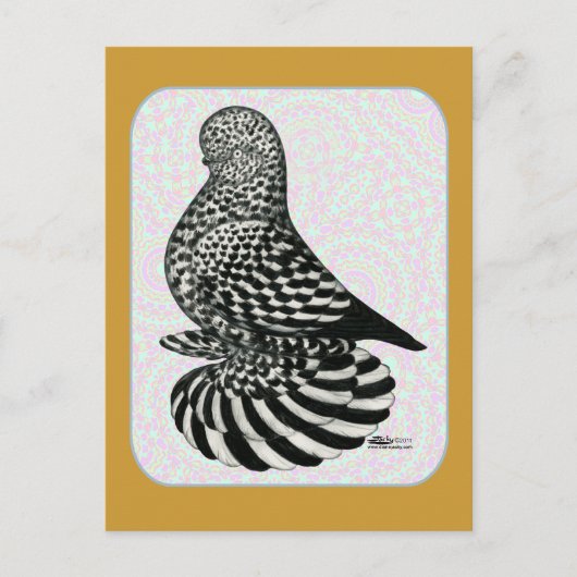 Splash Tumbler Colors Postkarte (Vorderseite)