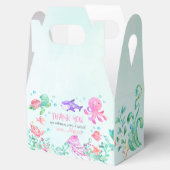 Splash Under Sea Birthday Gevor Box Geschenkschachtel (Geöffnet)