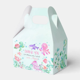 Splash Under Sea Birthday Gevor Box Geschenkschachtel