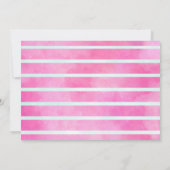 Splash unter dem Meer Geburtstag Danke Karte (Rückseite)