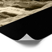 Splash Water Feature Benidorm Bindemittel Aufklebe Poster (Ecke)