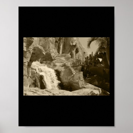 Splash Water Feature Benidorm Bindemittel Aufklebe Poster (Vorne)