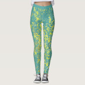 splash yellow leggings (Vorderseite)