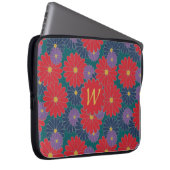 Splasha Fall floraler Laptop-Sieb Laptopschutzhülle (Vorne Rechts)