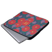 Splasha Fall floraler Laptop-Sieb Laptopschutzhülle (Vorne Knopf)