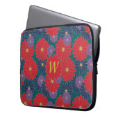 Splasha Fall floraler Laptop-Sieb Laptopschutzhülle (Vorderseite Links)