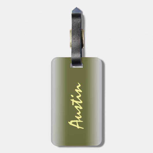 Splashdown-Gepäckanhänger Gepäckanhänger (Rückseite vertikal)