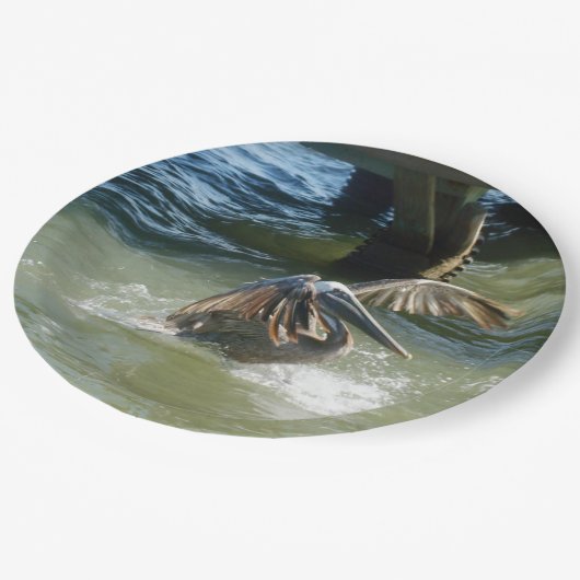 Splashdown Pappteller (Schrägansicht)