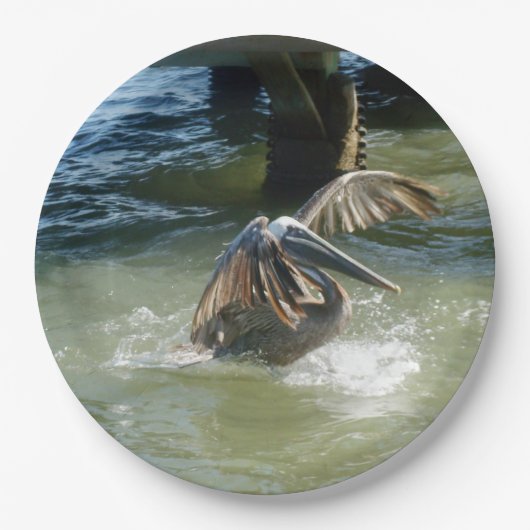 Splashdown Pappteller (Vorderseite)