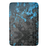 Splashes, Linien und pulsierendes Chaos Badematte (Vorderseite Vertikal)