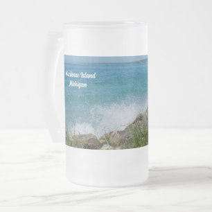 Splashing an der Mattierten Tasse von Mackinac