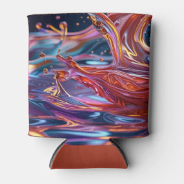 Splashing Color Liquids Dosenkühler