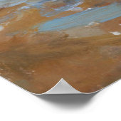 Splashing in the sea Clacton. 2014 Poster (Ecke)