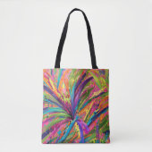 Splashy Art Tropical vibe Tasche (Vorderseite)