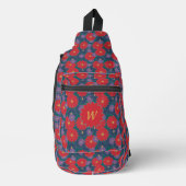 Splashy Fall Floral Crossbody Bag (Vorderseite)