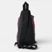 Splashy Fall Floral Crossbody Bag (Rückseite)