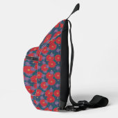 Splashy Fall Floral Crossbody Bag (Rechts)