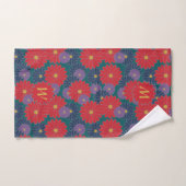 Splashy Fall Floral Handtuch Set (Handtuch)