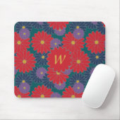 Splashy Fall Floral Mousepad (Mit Mouse)