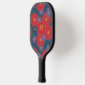 Splashy Fall Floral Pickleball Schläger (Links)