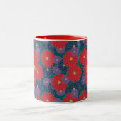 Splashy Fall Floral Tasse (Mittel)